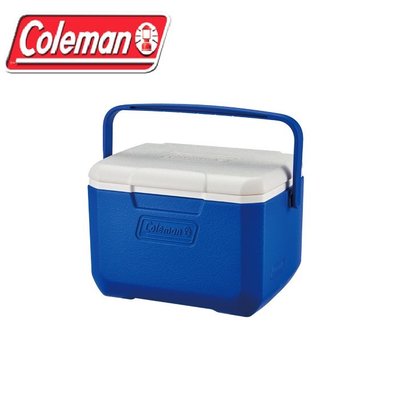 美國Coleman│CM-33009 Take 藍冰箱│藍色│保冷箱 行動冰箱│大營家露營登山休閒