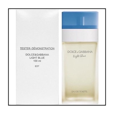 【香舍】D&amp;G Dolce &amp; Gabbana Light Blue 淺藍 女性淡香水 Tester 100ML