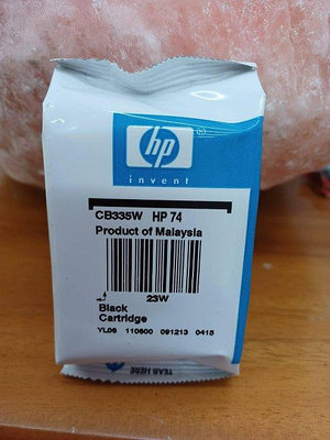 裸裝HP 74原廠CB335WA黑色原廠墨水】HP 74 CB335WA 黑色 HP C4580 C5280 J5780 J6480