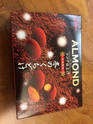 愛買JAPAN❤Glico 杏仁巧克力可可冬季限定55g Almond Chocolate Coco 55g