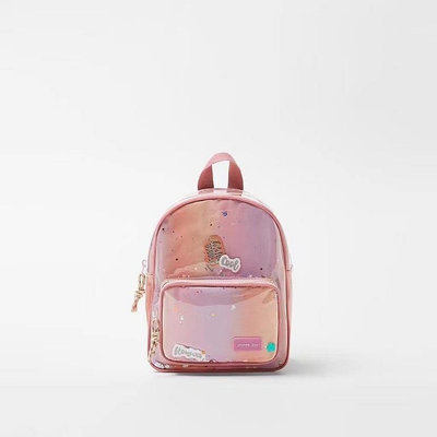 🔥🔥 Mekoko韓國 兒童書包 女童  閃光雙肩背包 幼稚園書包 雙肩包 粉色後背包-滿599免運 巴卡巴卡