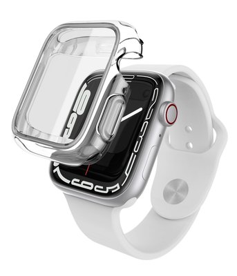 促銷X-doria Apple Watch Series 7保護殼45mm 41mm 超薄透明殼刀鋒保護套不變形