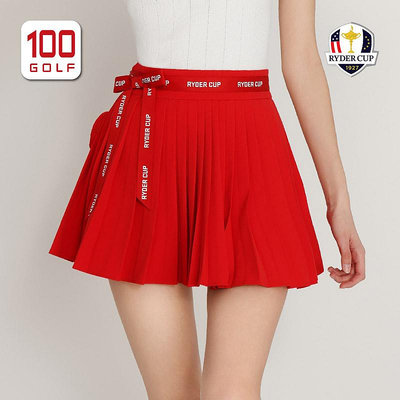RyderCup萊德杯高爾夫服裝女士短裙新品夏季百褶裙時尚運動女裙