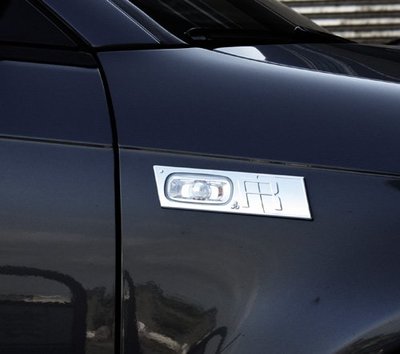 圓夢工廠 Audi 奧迪 A3 S3 8P 2003~2008 改裝 鍍鉻銀 車燈框飾貼 側燈框 方向燈框 水鑽款