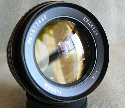 【悠悠山河】 完美收藏級 穿光精靈 富岡標頭 稀有 Tomioka EXAKTAR 55mm F1.4 M42 優彩神鏡