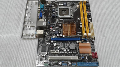 【 創憶電腦 】ASUS 華碩 P5KPL-AM -SE DDR2 775腳位 附擋板 主機板 直購價300元