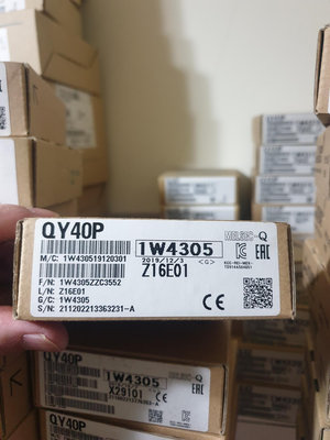 三菱 PLC IO模組 QY40P 盒裝新品