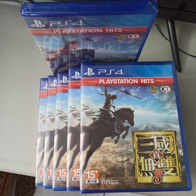 全新PS4實體光碟遊戲片-真三國無雙8中文版-更多遊戲請私訊