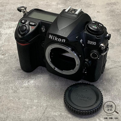『澄橘』Nikon D200 機身 Body 二手 黑《相機租借 歡迎折抵》A69110