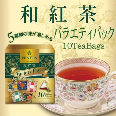 ☆貝貝日本雜貨☆預購 日本製 和紅茶 MINTON 日本 當地 國產製 白桃 草莓 京都 柚子 生薑 紅茶 立體茶包