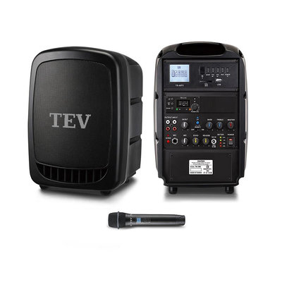 【台灣電音TEV 擴音機】TA-380(單頻)/TA-380(雙頻) 6.5吋/80瓦 藍芽/USB/SD 無線擴音器 ~桃園承巨音響~