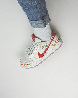 Nike SB Dunk Low Decon “N7” 花卉刺繡 滑板鞋 FD6951-700[上井正品折扣店]