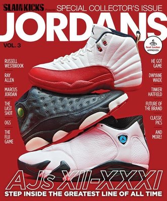 全新SLAM籃球雜誌Air Jordan 12 13 14球鞋特輯