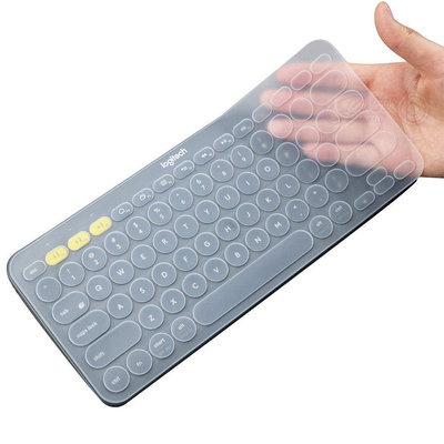 羅技 Logitech K380 鍵盤膜矽膠透明鍵盤保護貼的鍵盤蓋
