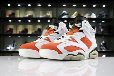Air Jordan 6 “Gatorade”橙白 休閒運動 籃球鞋 384664-145 男女鞋