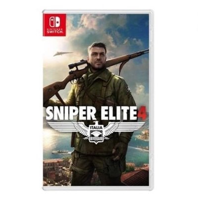 【爆款】任天堂Switch游戲卡帶 NS 狙擊精英4 Sniper Elite 4 中文 狙擊手