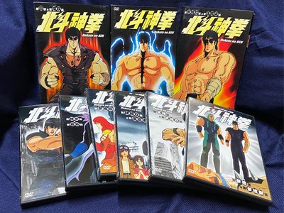 北斗神拳 卡通 DVD （1-57集）3盒裝 日本原版授權 巨圖出版