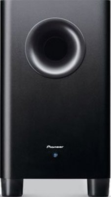 Pioneer【S-21W】主動式超低音揚聲器 兼顧音質的外觀設計 衝勁十足的超低音效果