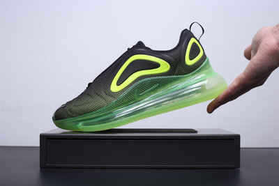 Nike Air Max 720 氣墊 黑綠 休閒運動跑步鞋 潮流男女鞋 AO2924-008【ADIDAS x NIKE】