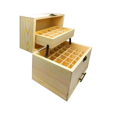 活動特價 精油實木盒收納盒 多特瑞doTERRA 三層松木木盒59格 純松木盒 5ml-15ml
