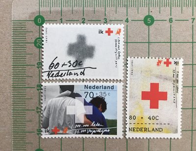 【郵卡庫】【紅十字】荷蘭1992年，紅十字會125週年 3全，新票  SP4672