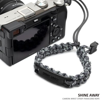 SHINE AWAY 相機手腕帶 手腕繩 傘繩系列 TITANIUM 鈦合金