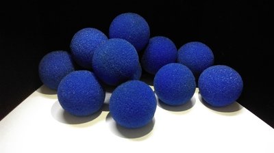 [魔術魂道具Shop] 美國原廠 ~ 高品質超軟海綿球 ~ 藍色2 吋 ~ 4顆裝 ~ 見品質測試影片!