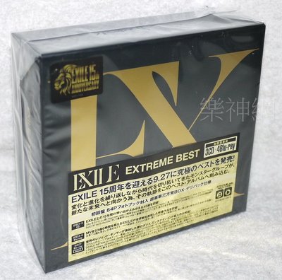 放浪兄弟Exile EXTREME BEST(日版初回限定3 CD+藍光Blu-ray 四枚組+84P寫真書) BD