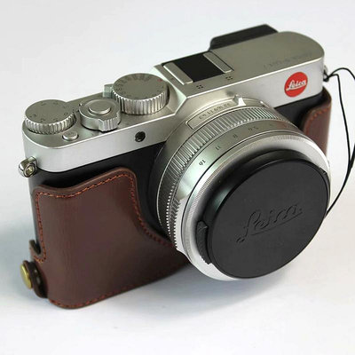 金品集適用徠卡D-LUX7相機包皮套dlux7復古保護套半套底座 真皮