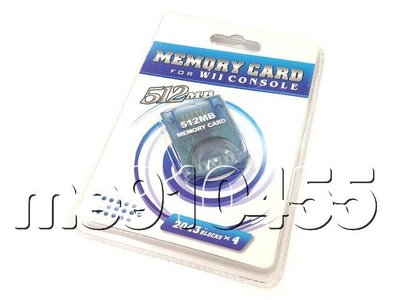 Wii主機 專用 記憶卡 wii記憶卡 WII NGC 專用記憶卡 儲存卡 NGC記憶卡 512MB  有現貨