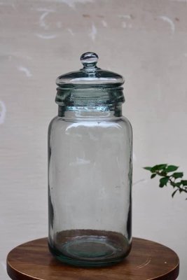 德國 老玻璃罐 手工玻璃瓶