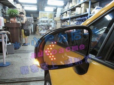 【小鳥的店】豐田 2010-2016 WISH 專用 LED方向燈照後鏡片 鉻鏡雙箭頭(卡榫式非一般黏貼式)