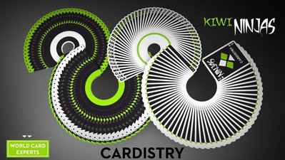 【USPCC撲克】 Cardistry Kiwi Ninjas (Green) Playing Cards by World Card Ex