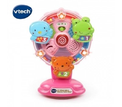 【子供の部屋】英國VTECH 歡樂旋轉摩天輪-粉 公司貨 兒童 玩具