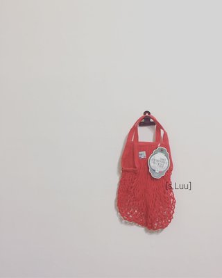 「s.Luu」現貨：New arrival 法國品牌Filt漁網袋橘紅S號 法國製造，日本愛用