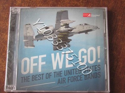 現貨CD OFF WE GO AIR FORCE BANDS 2CD美版未拆 唱片 CD 歌曲【奇摩甄選】