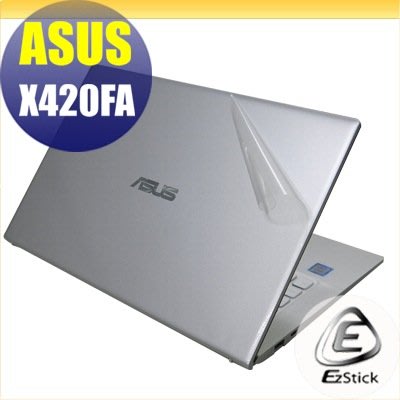 【Ezstick】ASUS X420 X420FA 二代透氣機身保護貼(含上蓋貼、鍵盤週圍貼、底部貼)DIY 包膜
