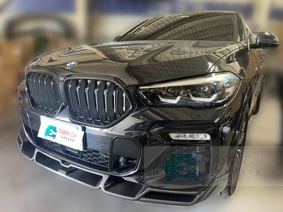最新 BMW G06 X6 升級 俄羅斯 高品質 碳纖維 CARBON 卡夢 前下巴 另有  引擎蓋 尾翼