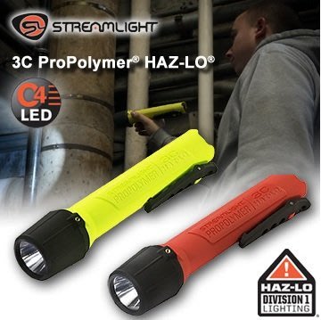 【LED Lifeway】Streamlight 3C ProPolymerR HAZ-LOR 手電筒 (3*C號電池)