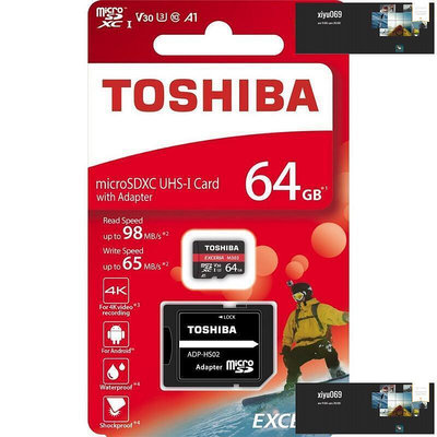 【現貨】東芝 Toshiba 64GB 32GB microSDXC 90MBs micro sd U3 TF卡 記憶卡