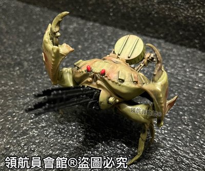 【領航員會館】單售 迷彩 蟹戰車P2 正版ToysCabin 扭蛋 公仔 饅頭蟹 麵包蟹 螃蟹戰車 坦克 生化 模型玩具