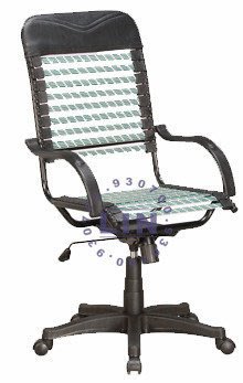 【品特優家具倉儲】@S113-15健康椅扁條中型健康椅電腦椅/綠白