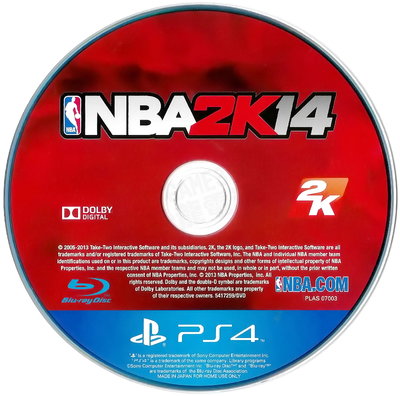 【二手遊戲】PS4 美國職業籃球賽 2014 NBA 2K14 中文版 裸裝【台中恐龍電玩】