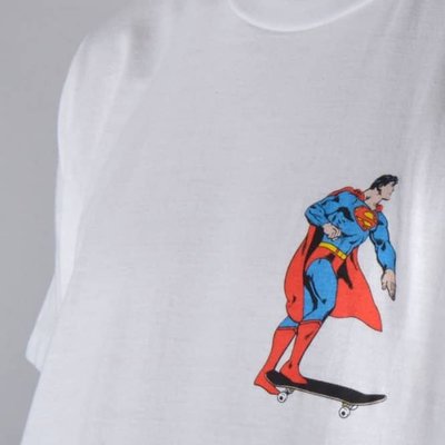Almost X DC Comics Skateboards T-Shirt  滑板 Superman超人 正義聯盟