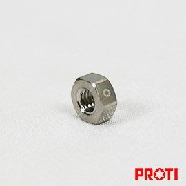 [屏東-晟信二輪] PROTI 鍛造鈦合金螺母 M4-NUT02-T 適用:M4 牙距:0.7mm