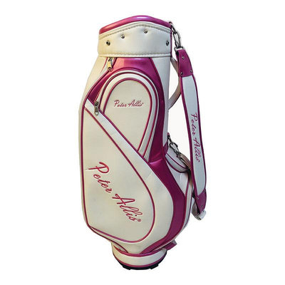 【現貨】Peter Allis廠家直銷 女士高爾夫球包 粉色PU防水女士高爾夫桶包