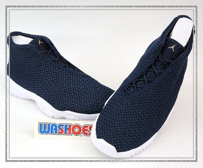 Washoes 出清 Nike Air Jordan Future 藍 海軍藍 編織 656503-400 現貨11.5