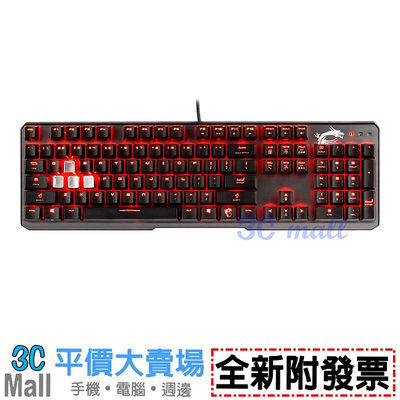 【全新附發票】MSI 微星 VIGOR GK60 CL TC 電競鍵盤