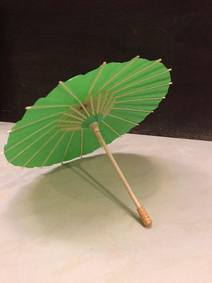 ~全新~可DIY 彩繪紙傘 傘開直徑約30公分 材質:紙 長度約23公分