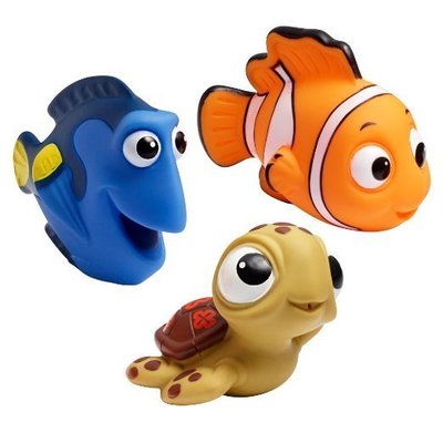 預購 美國迪士尼 Disney 帶回 Bath Squirt Toys 海底總動員 寶寶快樂洗澡玩具 生日禮 公仔